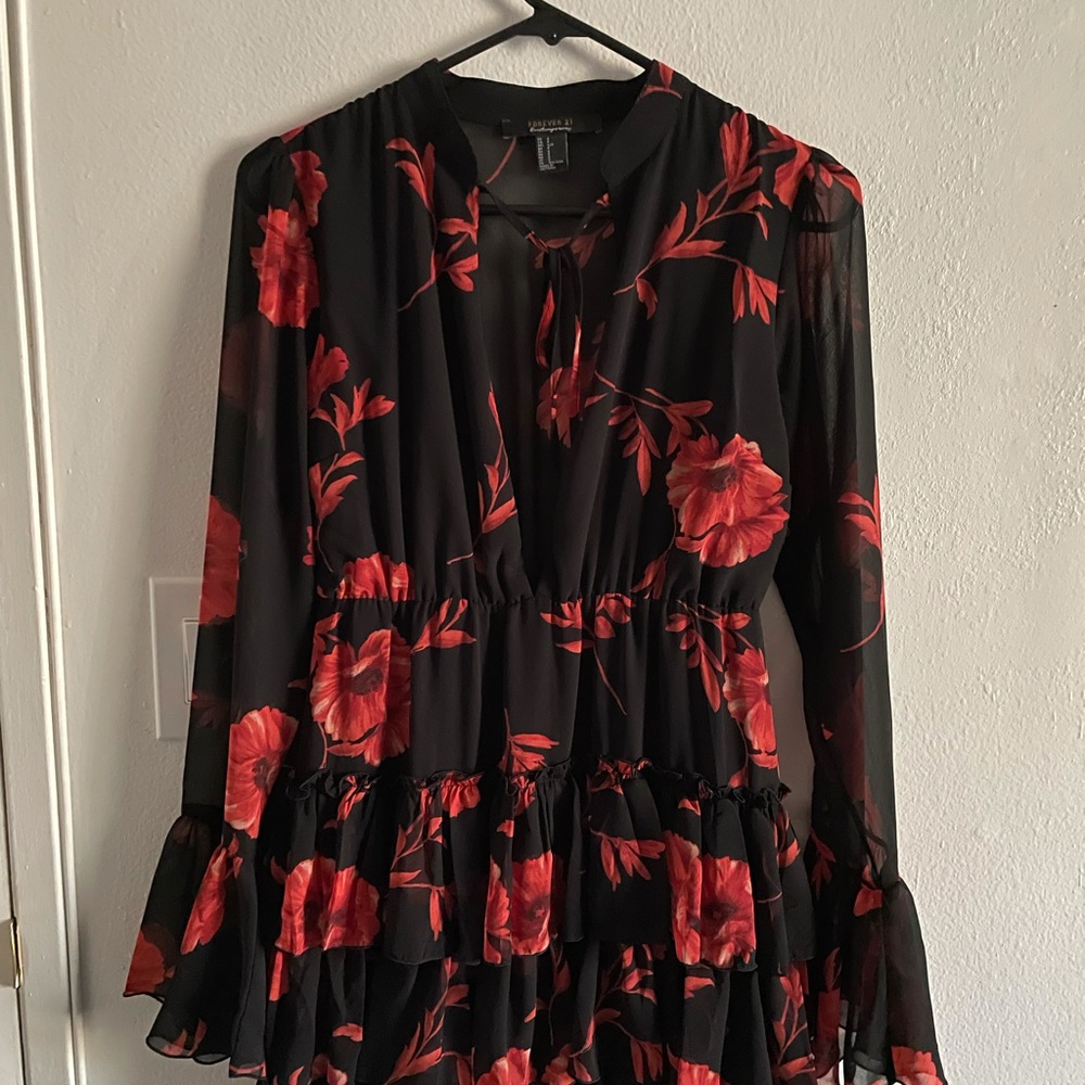 Cute ruffle tier dress